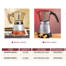 espresso coffee machine electric moka coffee maker